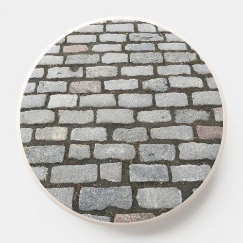 Cobblestone Cobble Stone Brick Path Walkway Print PopSocket