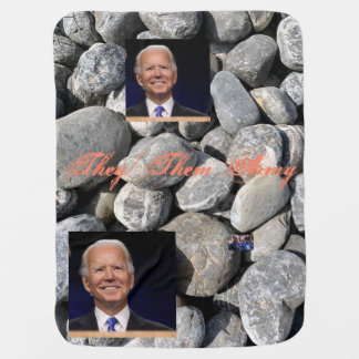 Cobblestone Joe Biden they/them army blanket