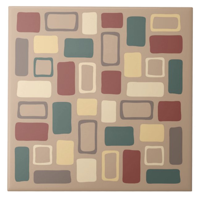 Cobblestone Path Ceramic Tile (Front)