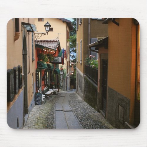 Cobblestone Street at Bellagio Mouse Pad