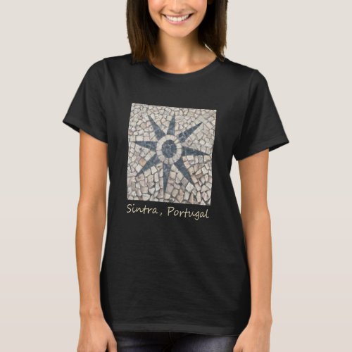 Cobblestone Sun On The Streets Of Sintra Portugal T_Shirt
