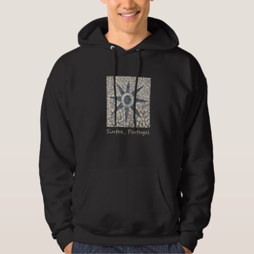 Cobblestone Sun Sintra Portugal Street Photography Hoodie