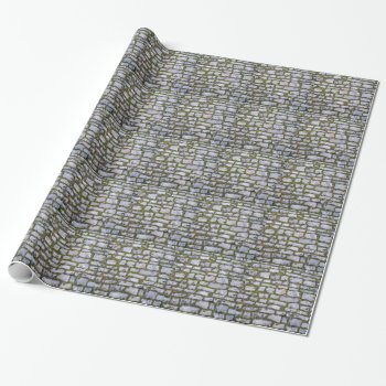 Cobblestone Wrapping Paper by hlehnerer at Zazzle