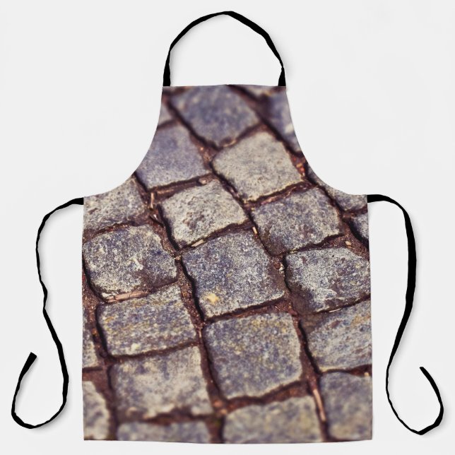 Cobblestones paving stones stones apron (Front)