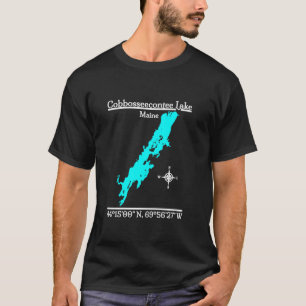 Cobbosseecontee Lake Maine  T-Shirt