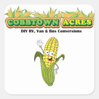 Cobby from Cobbtown Acres Square Sticker