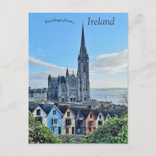 Cobh County Cork Ireland Postcard