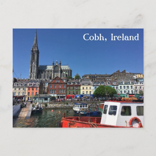 Cobh County Cork Ireland Postcard 3