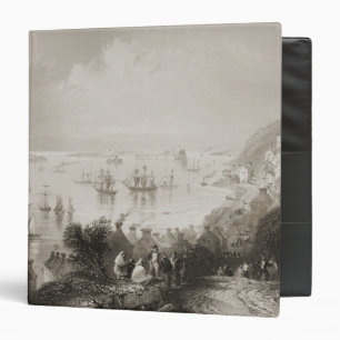 Cobh Harbour, Cork, Ireland 3 Ring Binder