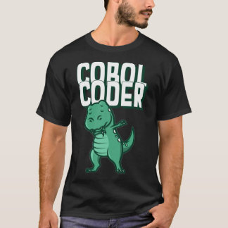 COBOL Coder Dinosaur Programmer Essential T-Shirt