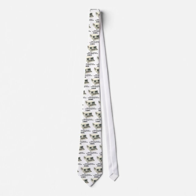COBOL Completely Obsolete Business-Oriented Lang. Tie (Front)
