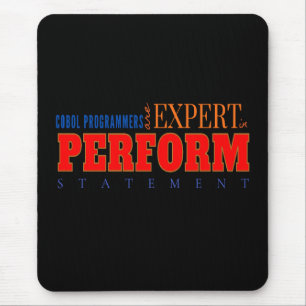 COBOL Expert Perform Statement Classic Coding Mouse Pad