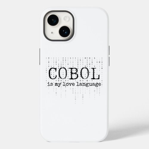 Cobol is my love languageb Case_Mate iPhone 14 case