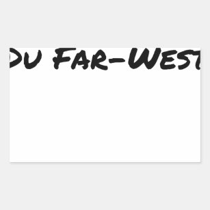 COBOL (Of Far-West) - Puns François City Rectangular Sticker