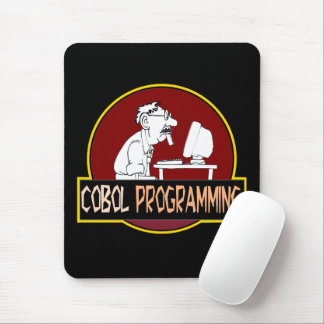 COBOL Programmer - Old-School Coding Legend Mouse Pad