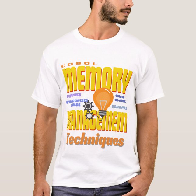 Cobol Programming Memory Management T-Shirt (Front)