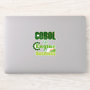 Cobol The Engine of Business Sticker