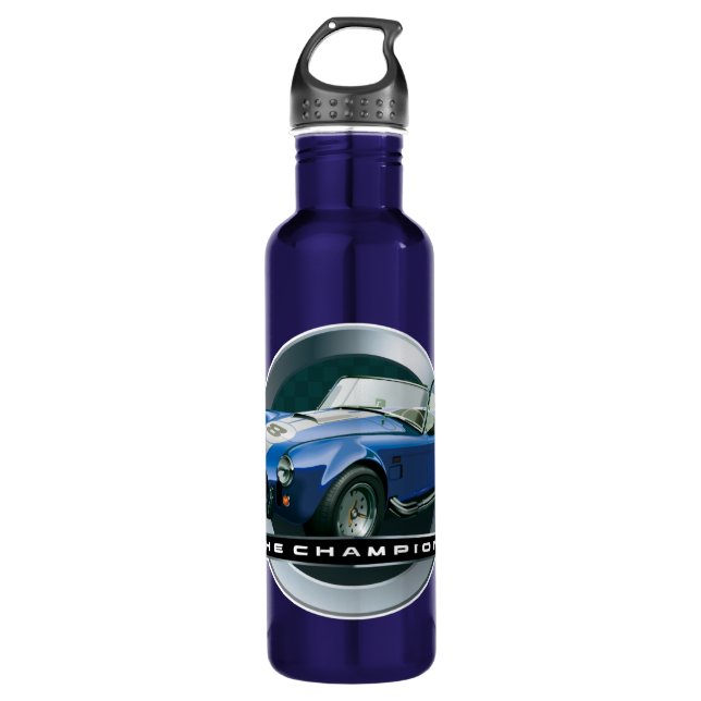 Cobra 427 blue water bottle (Front)