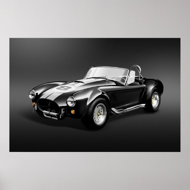 Cobra-427s black Poster (Front)