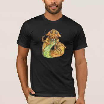 Cobra And Mongoose Hybrid Monster T-shirt by Spiderwebs at Zazzle