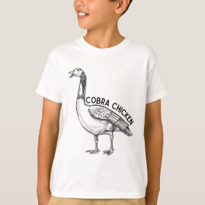 Cobra Chicken funny goose T-Shirt