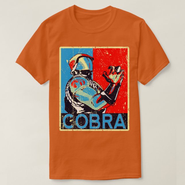 Cobra Commander 80s toons T-Shirt (Design Front)
