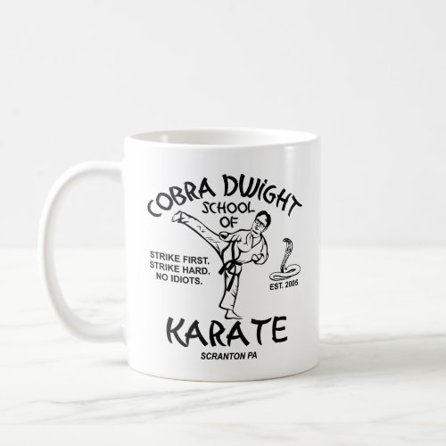 Cobra Dwight School Of Karate  Coffee Mug