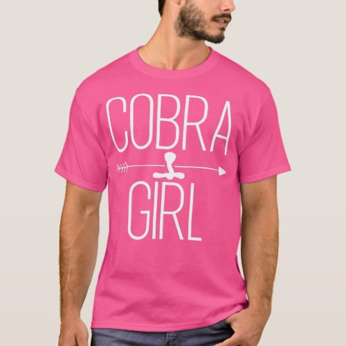 Cobra Girl Gift Animal Snake Lover  T_Shirt