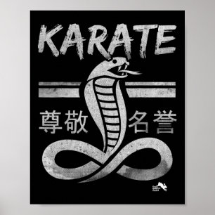 Cobra Karate Martial Arts Poster