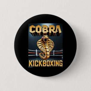 Cobra Kickboxing Design By Don Castillo  Button