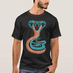Cobra King Venomous Snake Poisonous Reptile Lover T-Shirt