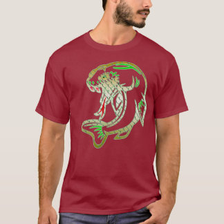 Cobra Koi Snake fish hybrid Novelty Graphic T-Shirt