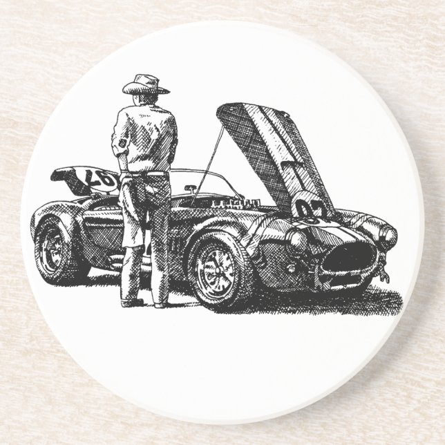 Cobra Sandstone Coaster (Front)