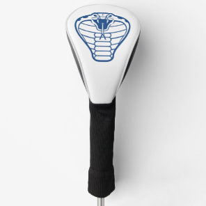 Cobra Snake Blue Illustration Animals King Golf Head Cover