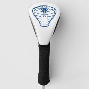 Cobra Snake Blue Illustration Animals King Golf Head Cover