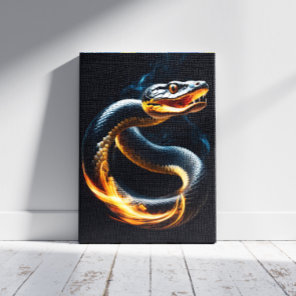 Cobra Snake Canvas Print