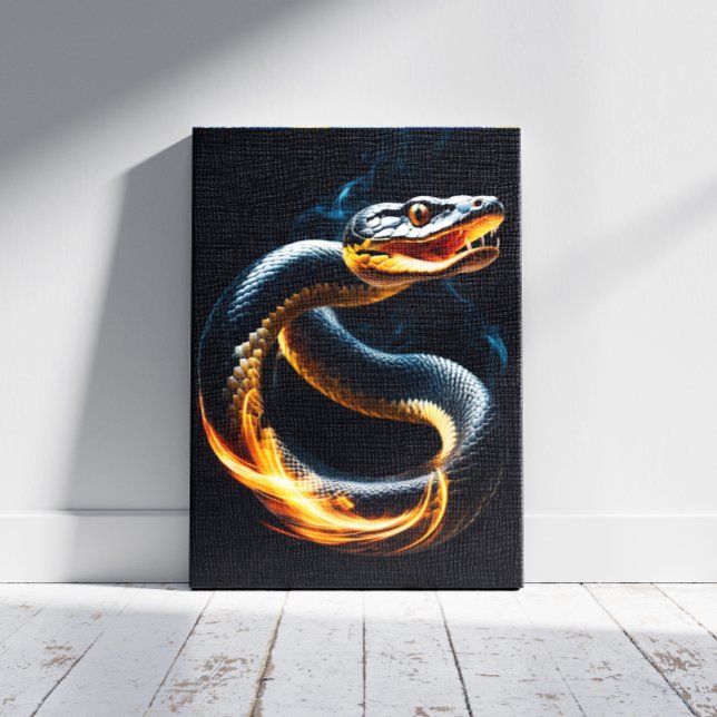 Cobra Snake Canvas Print (Creator Uploaded)