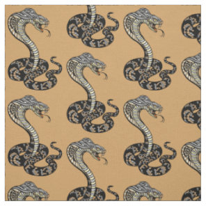 cobra snake fabric