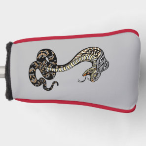 cobra snake golf head cover