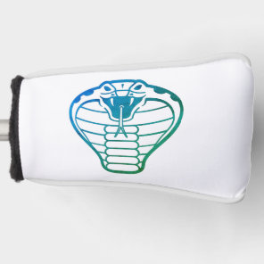 Cobra Snake Green Illustration Animals King Golf Head Cover
