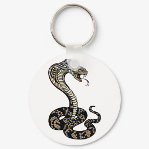 cobra snake keychain