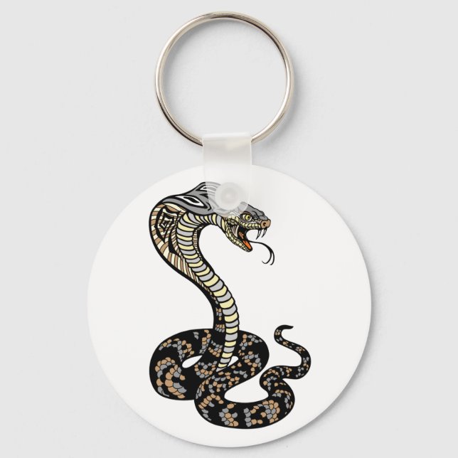 cobra snake keychain (Front)