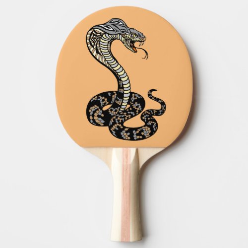 cobra snake ping pong paddle