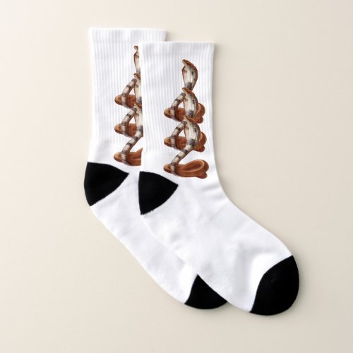 Cobra snake socks