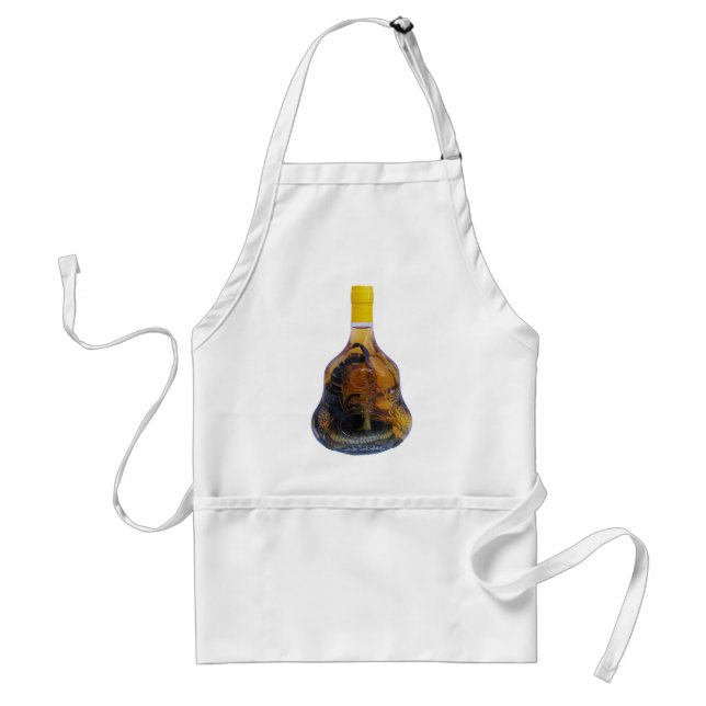Cobra Snake Vs Scorpion Whiskey ... Yadong Lao Adult Apron (Front)