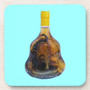 Cobra Snake Vs Scorpion Whiskey ... Yadong Lao Coaster