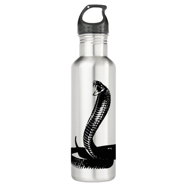 Cobra Stainless Steel Water Bottle (Front)