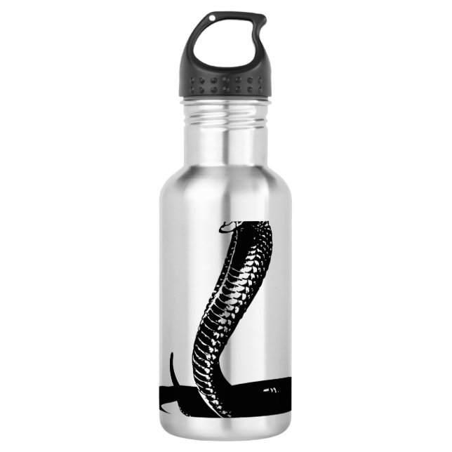 Cobra Stainless Steel Water Bottle (Front)