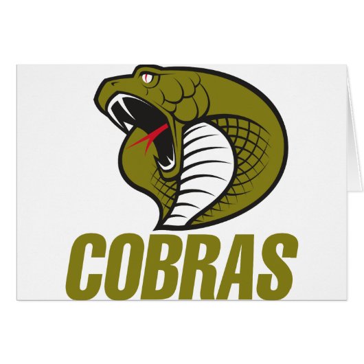 Cobras Cards (Front Horizontal)