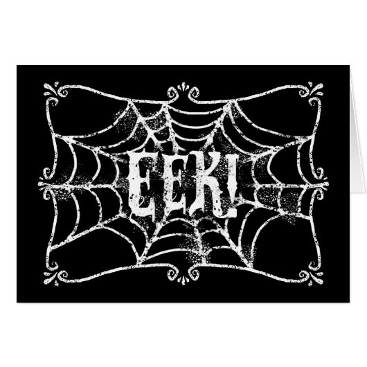 Cobweb EEK Cards (Front Horizontal)